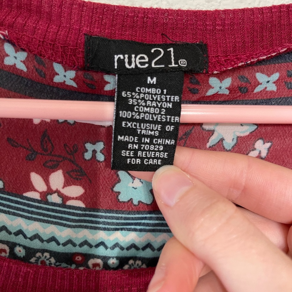 NWOT Rue 21 Blouse - Picture 4 of 9